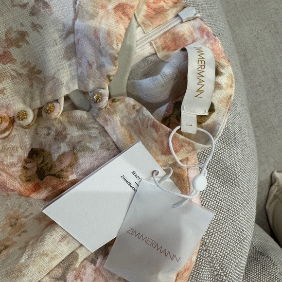 Zimmerman NWT floral dress. Size 1. $895 dress - Picture 8 of 8